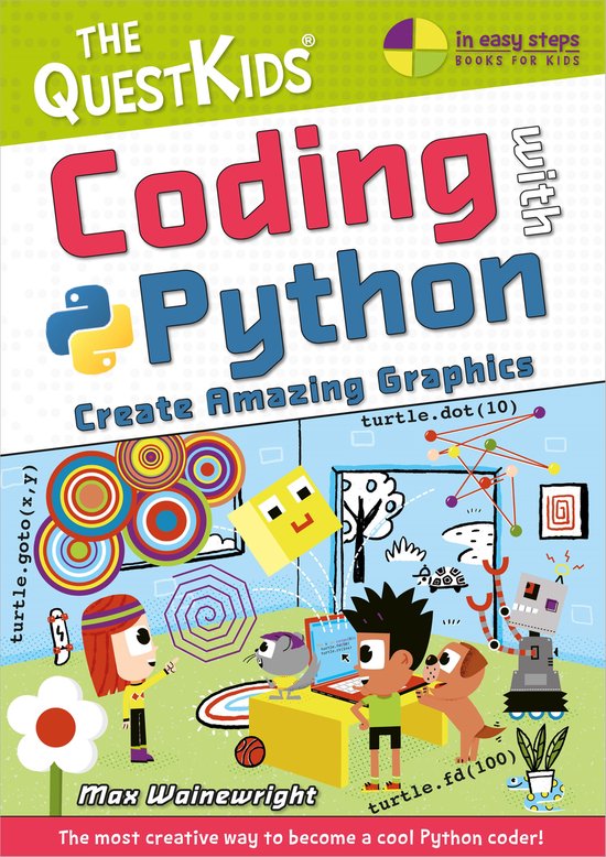 The QuestKids do Coding - Coding with Python - Create Amazin ... - cover