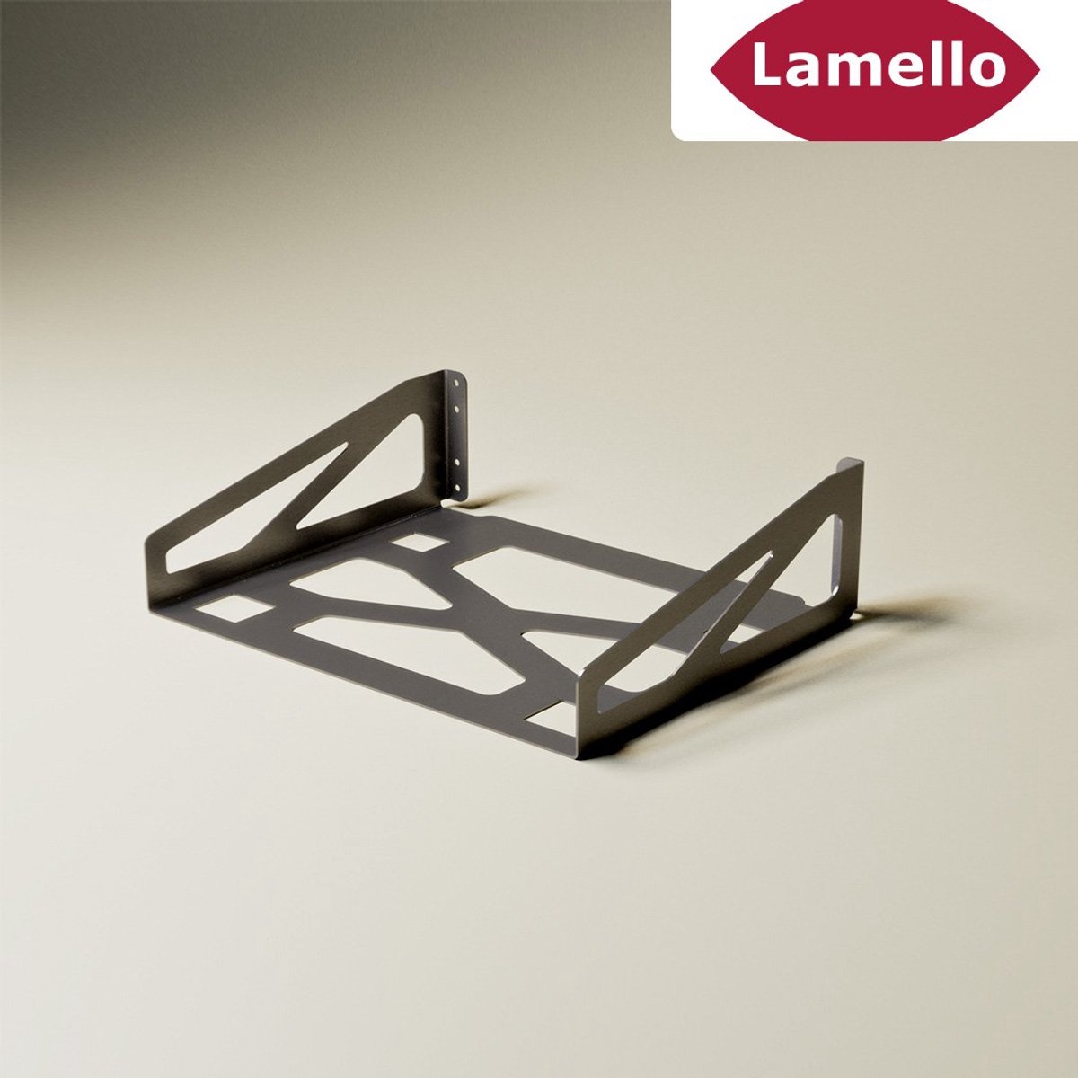 Stackwell Bracket - Gereedschapskist Houder voor Lamello T-loc Systainer - Toolcase-Bracket - Opbergsysteem - Gereedschapskofferhouder voor muur & wandmontage - Thermisch verzinkt staal - Roestvrij en duurzaam- Schroeven inbegrepen