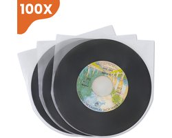 LP Hoezen 100 Stuks - Antistatische Binnenhoezen - Transparant & Extra Stevig - Vinyl Beschermhoezen - Platen Hoes - Inner Sleeves - Beschermhoes