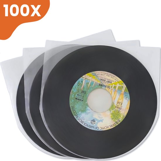 Buitenhoezen voor 12 inch Albums en LP's 32x32cm zonder flap