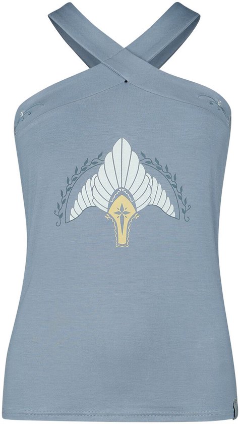 The Lord Of The Rings Gondor Dames Top - blauw - M