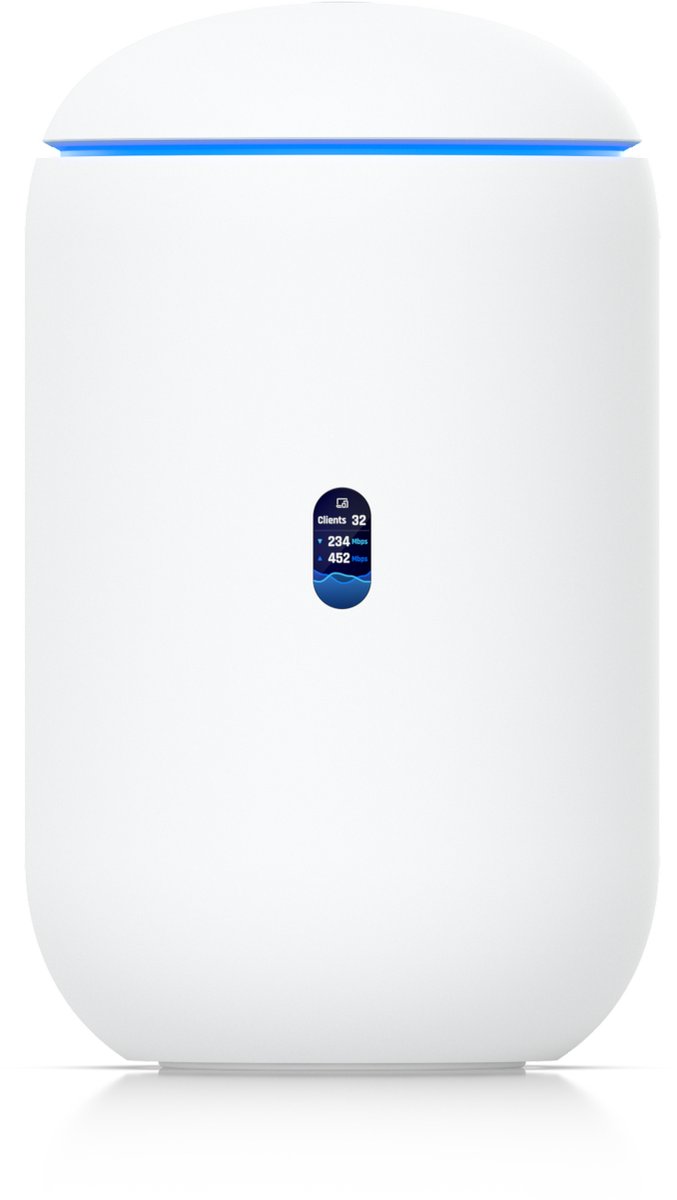 Ubiquiti Dream 7 draadloze router 2.5 Gigabit Ethernet Tri-band (2,4 GHz / 5 GHz / 6 GHz) Wit
