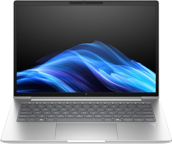 HP EliteBook 6 G1i 14 AI Intel Core Ultra 5 225U Laptop 35,6 cm (14") WUXGA 16 GB DDR5-SDRAM 512 GB SSD Wi-Fi 6E (802.11ax) Windows 11 Pro AI PC Zilver - HP - Hoofdafbeelding