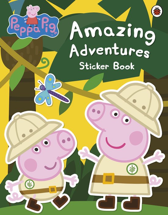 Peppa Pig Amazing Adventures Sticker Bk - cover