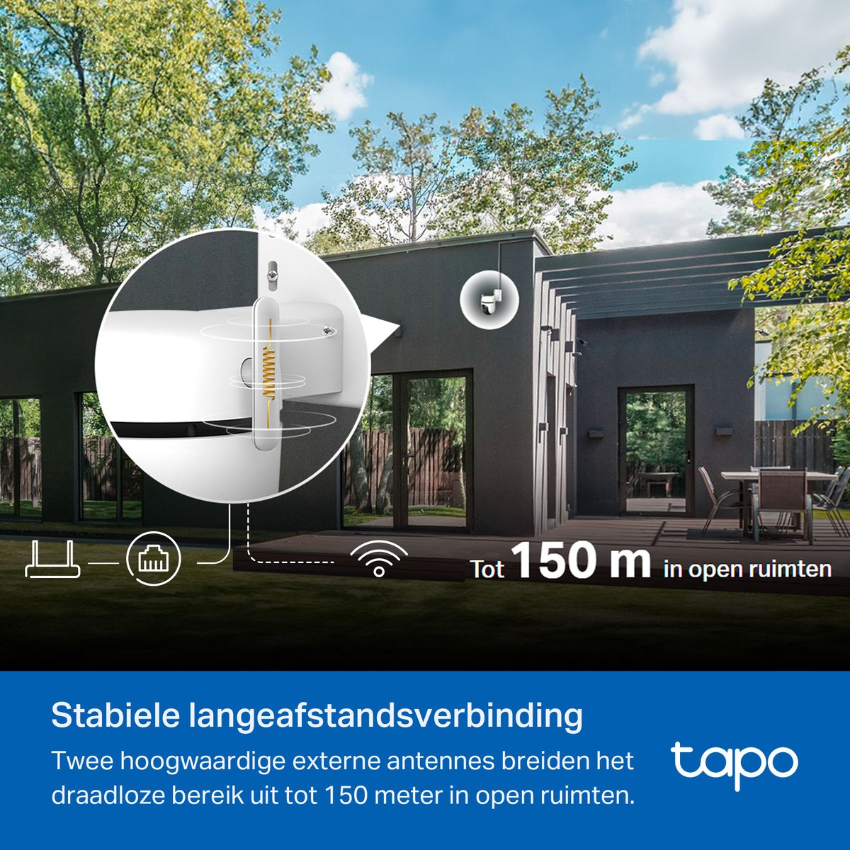 Tapo C530WS Beveiligingscamera buiten- 3K 5MP- IP66- Wifi camera – foto 7