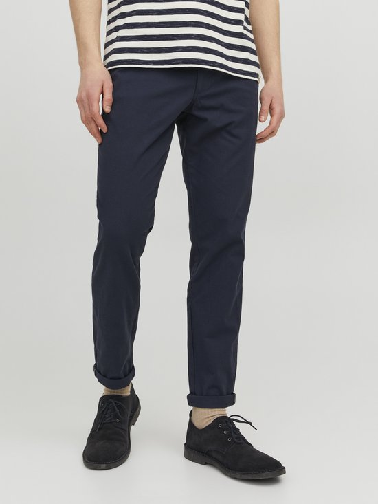 JACK & JONES Marco Fury slim fit - chino homme - bleu - Taille : 33/32
