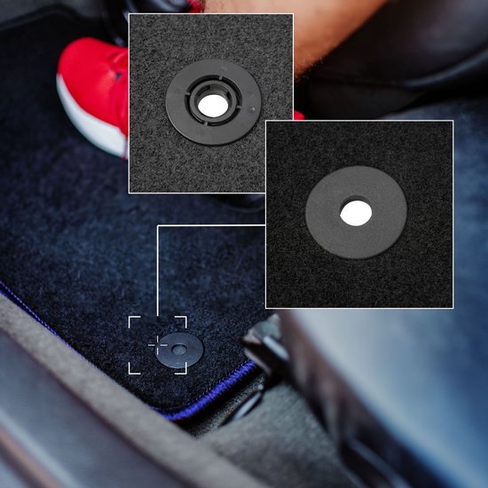 CARLUX-BLUE automatten voor: Opel Corsa B hatchback (1993-2001)