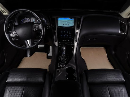 Tapis beiges PREMIUM pour : Mercedes S W220 long 1998-2005