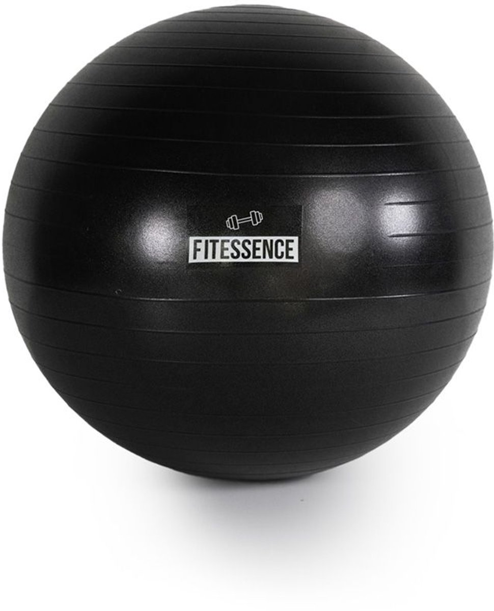 FIT ESSENCE Stability Fitball 55 cm Black - Fitballen - FIT ESSENCE