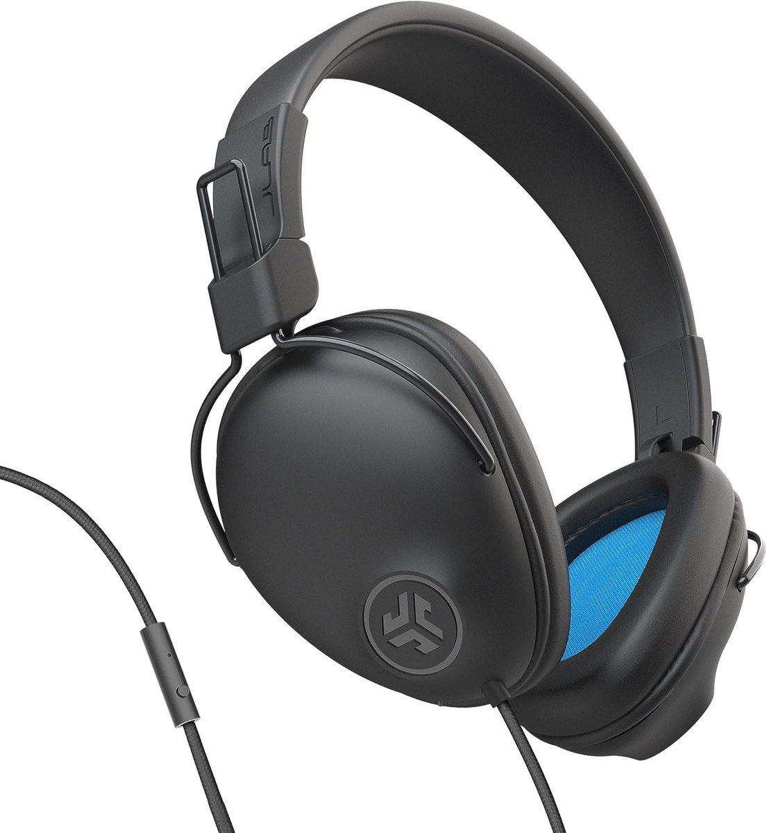 Over Ear Hoofdtelefoon - Bedraad met Klittenvrij Draad en Cloud Foam Kussens - 40mm Neodymium Drivers voor C3 Geluid - Opvouwbare en Comfortabele Hoofdtelefoon