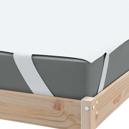 vidaXL Imperméable - Protège-matelas - Protège-matelas imperméable 120x220 cm Blanc - Housse de Matras - Linge de lit