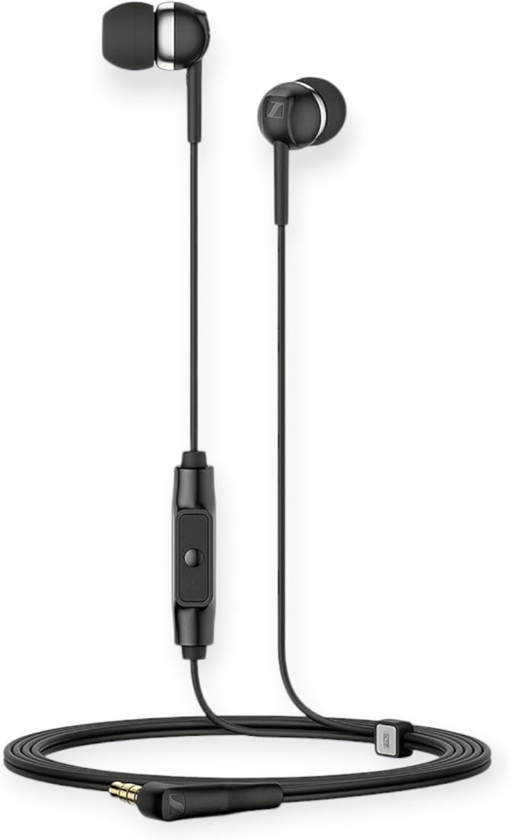 In-Ear oordopjes met slimme controle en gebalanceerd geluid - zwart
