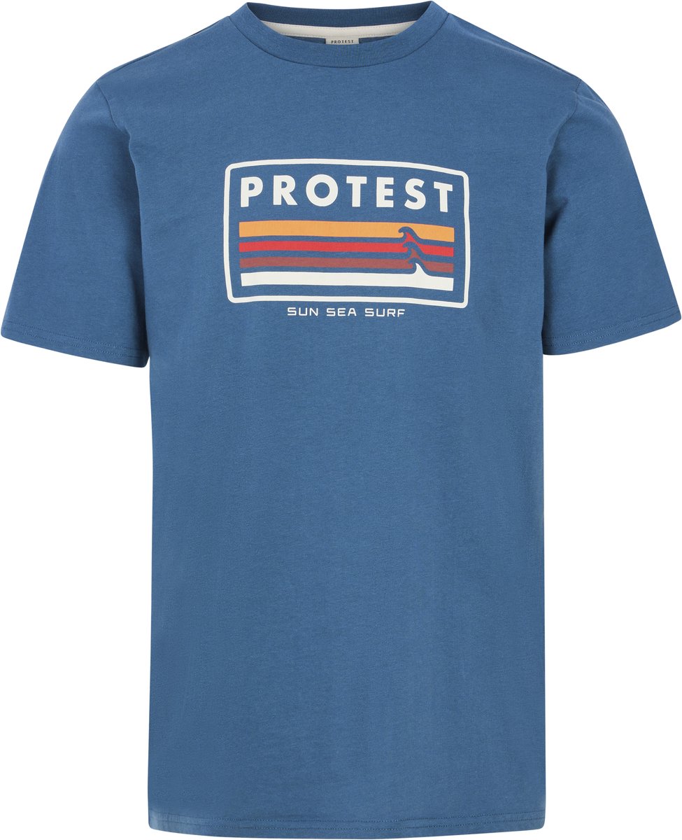 Protest PRTBARN Heren T-Shirt Blauw