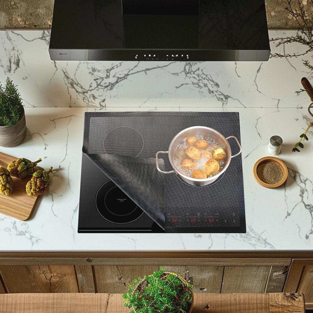 Vrijstaande Kachel 2300 W - Infrarood Terrasverwarmer met Afstandsbediening en 4 Warmtestanden – foto 6