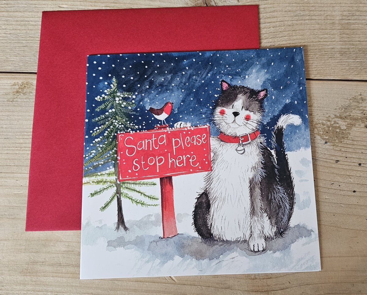 Katdootje - Kaart - Happy Christmas