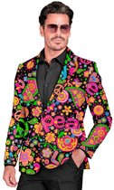 ZDSUHYIW Tenue Des Années 80 Et 90 Pour Homme - Costume De Carnaval - Vert - Survêtement Rétro - Veste - Pantalon - Années 80 Et 90 - Tenue Disco - Homme - Couples - Carnaval, Noir , L