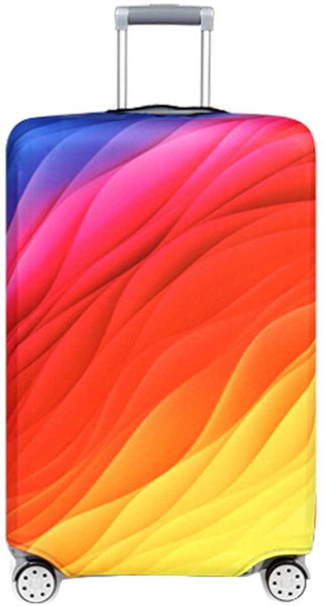 Ibenzoa® Veiligheidsbeschermhoes voor Reiskoffer - Elastisch Lycra - Diverse Maten