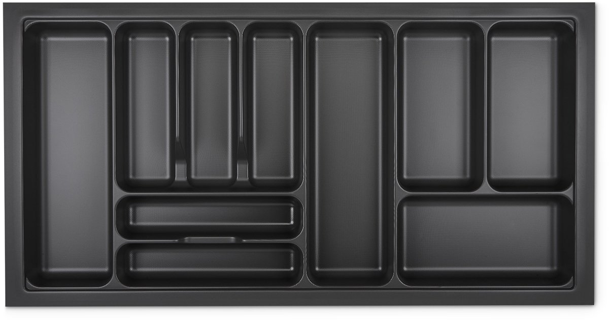 Orga-Box I Bestekbak lavagrijs 1000 mm voor Tandembox u. ModernBox