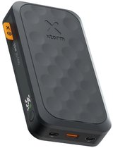 Xtorm Fuel Series 5 35W Powerbank 20 000mAh - 2 x USB-C PD / 1 x USB-A - Matériau GRS - Résistant aux aéroports - Convient entre autres pour Samsung et iPhone - Zwart