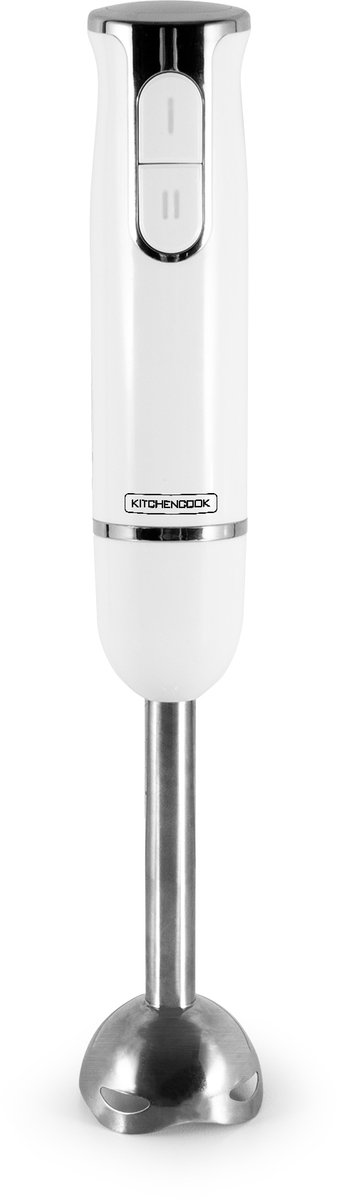 Kitchencook - Hand X - Staafmixer - 600W - RVS Staaf - Afneembare Voet - Turbofunctie - Wit