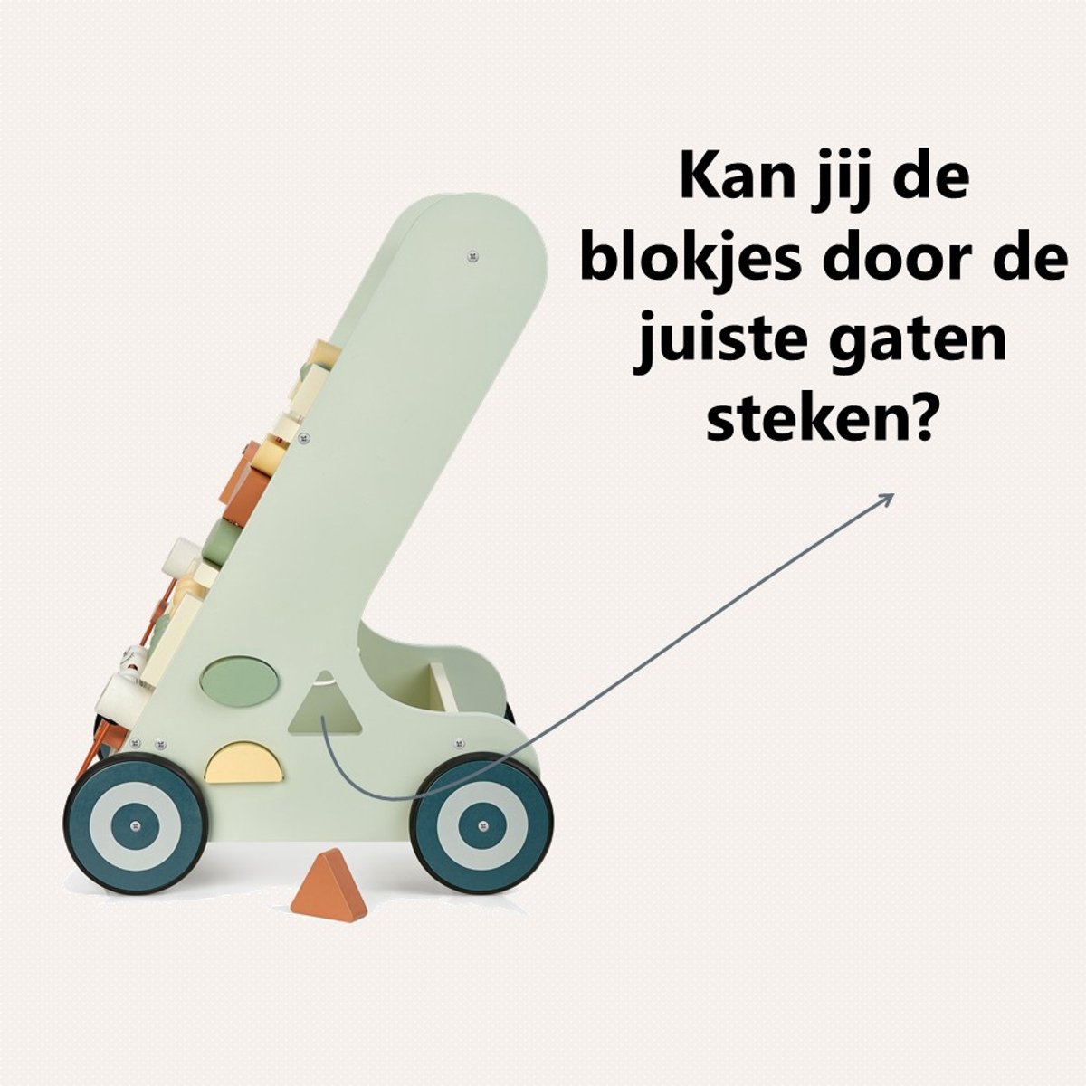 Loopwagen The Goofy Walker - Houten Loopkar