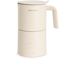CREATE - Vaatwasserbestendige melkopschuimer en -verwarmer - Gebroken wit - MILK FROTHER STUDIO PRO