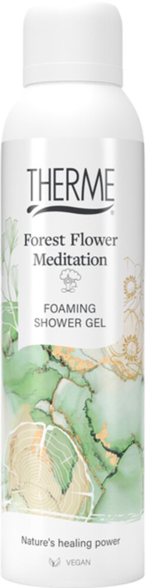 Therme Foaming Shower Gel Forest Flower Meditation - 6 x 200 ml - Voordeelverpakking