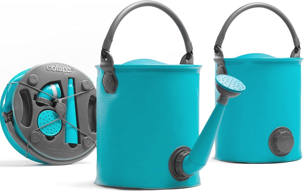 Opvouwbare Gieter en Emmer - Multifunctioneel en Ruimtebesparend Tuin- en Camperaccessoire