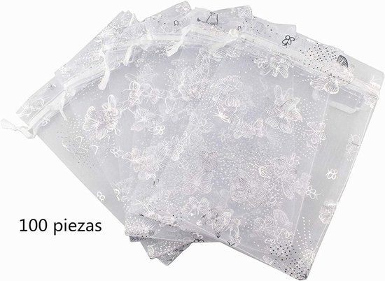 100 Stuks Organza Zakken 9x12CM - Rood Sieraden en Geschenkzakjes voor Festival, Feest, Bruiloft en Dagelijkse Plaatsing Van Juwelen, Cosmetica, Snoepjes 100 Stuks Organza Zakken 9x12CM - Rood Sieraden en Geschenkzakjes voor Festival, Feest, Bruiloft en Dagelijkse Plaatsing Van Juwelen, Cosmetica, Snoepjes