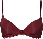 Sapph Madison push up bra Dames Beha - burgundy red - Maat 80C