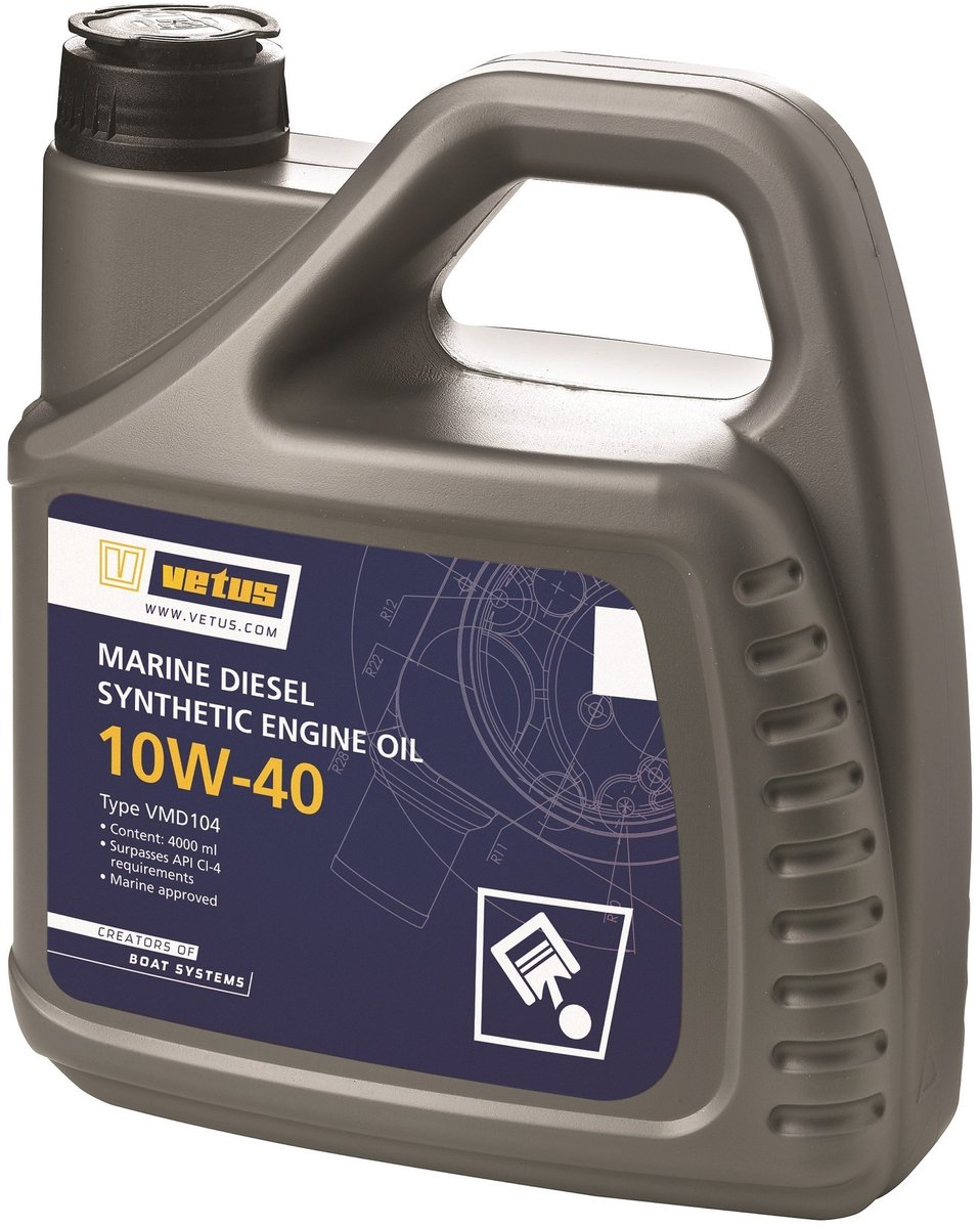 VETUS Marine Diesel 4 liter synthetische Motorolie 10W-40