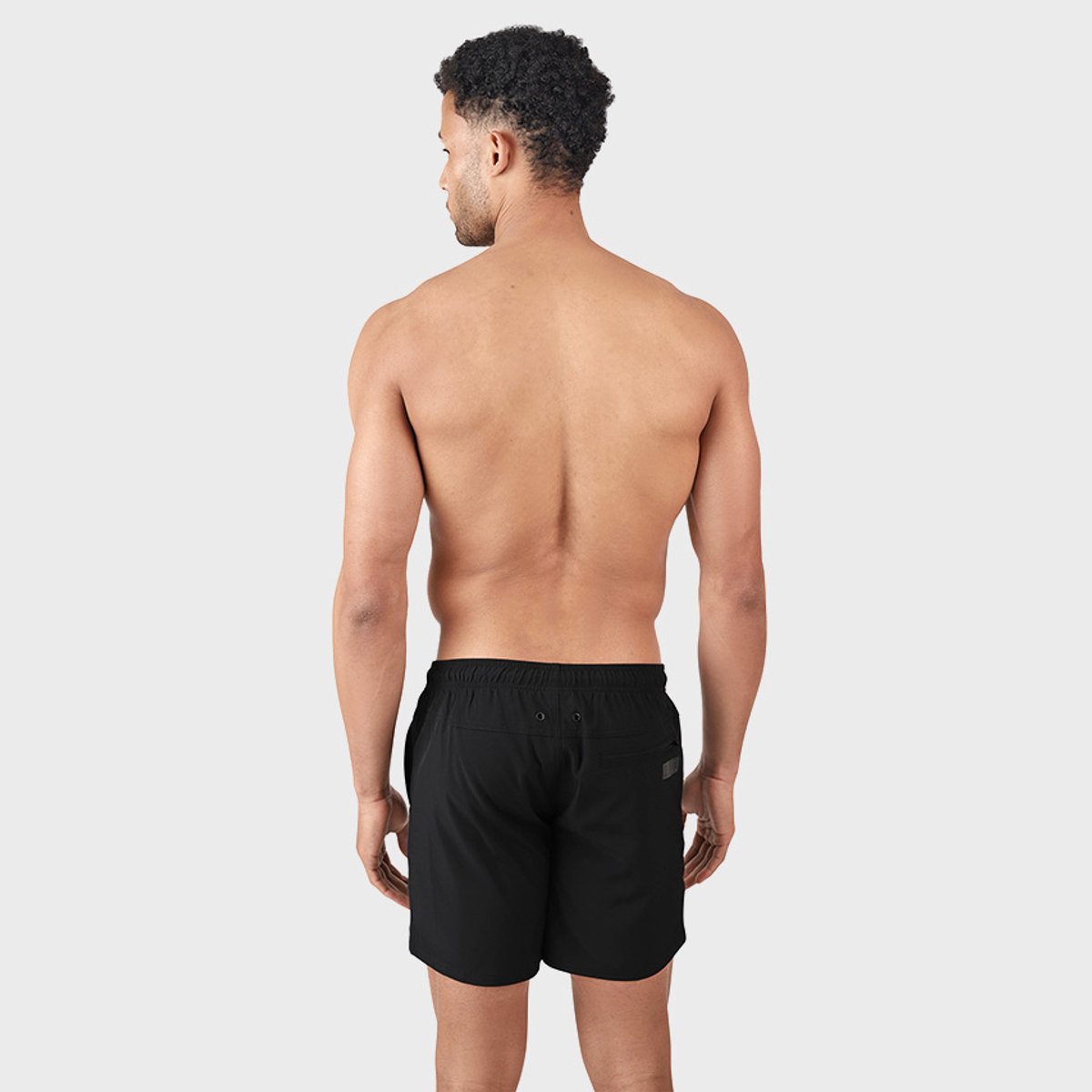 Brunotti Bru - conic Zwembroek Heren - Zwemshort met 4 - Way Stretch - Black — afbeelding 18