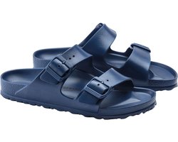 Birkenstock Arizona EVA Navy Reg Heren Slippers - Navy - Maat 44