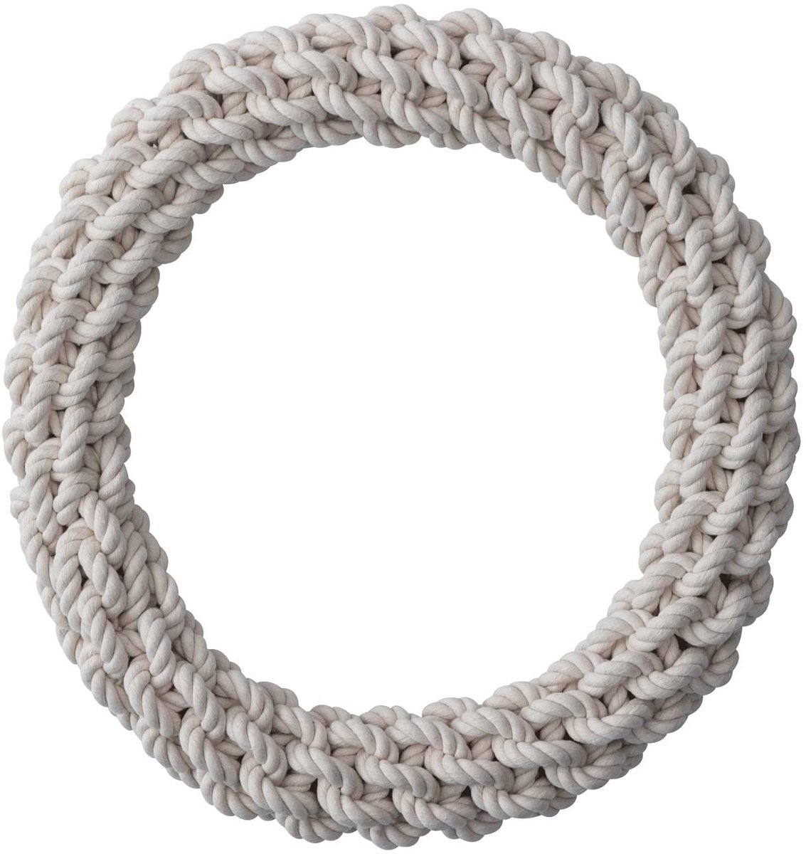 Quapas! Dog Toy Rope Round Natural 40CM