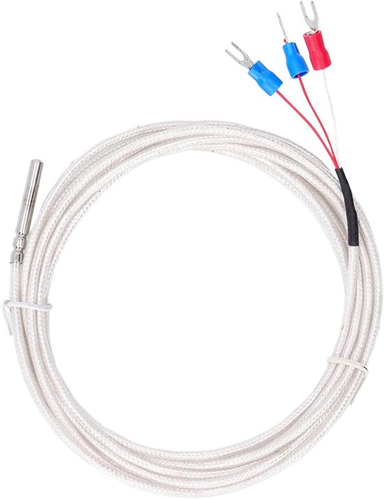 10 stuks PT100 waterdichte sensor temperatuursensor -20 ℃ - 250 ℃ temperatuursensor voor temperatuurregelaar