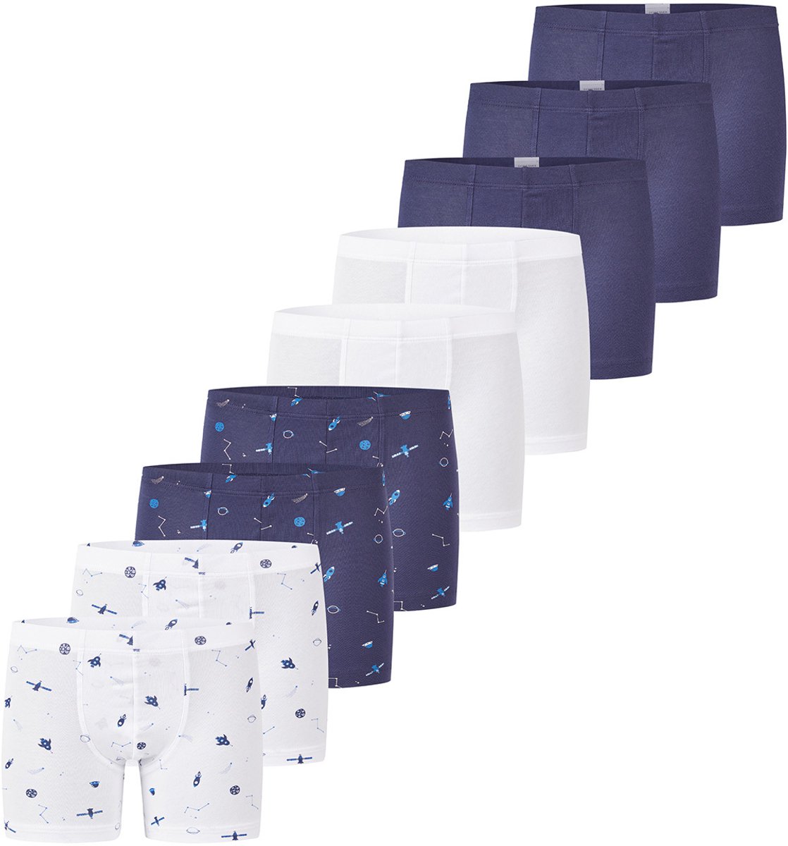 Schiesser Jongens shorts / pants 10 pack Kids Boys 95/5 Organic Cotton