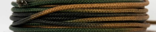 Camo Woven Leadcore Leader - 50LB Camotex Edges Fox van CAM — afbeelding 2