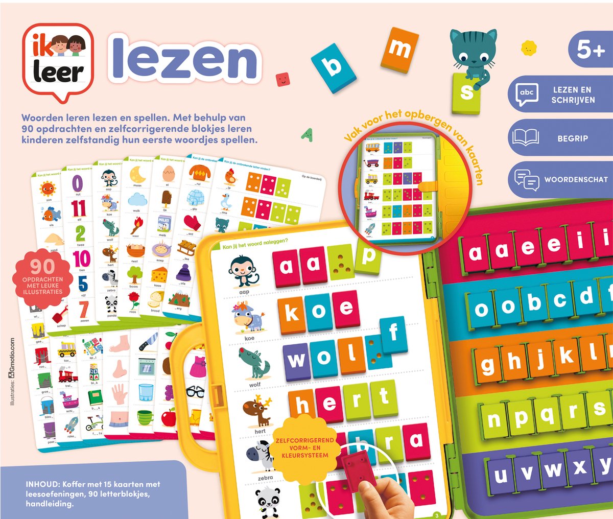 Jumbo - Ik Leer - Lezen - Educatief Spel - Vanaf 5 jaar - Koffer voor onderweg — afbeelding 9