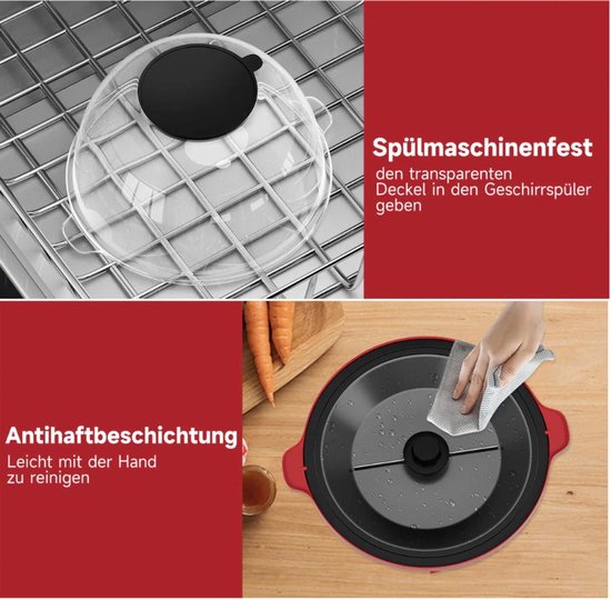 IBBOShop - Mini machine à popcorn - Sans matières grasses - Pour usage domestique