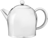 Bredemeijer - Dubbelwandige theepot Minuet Santhee - 1 liter - RVS - Glans