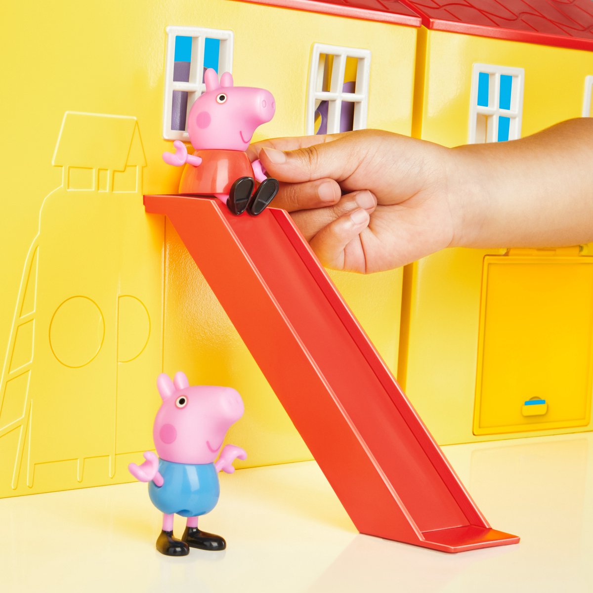 Peppa Pig Familie Huis - Groot uitklapbaar speelgoed huis - Duurzaam — afbeelding 9