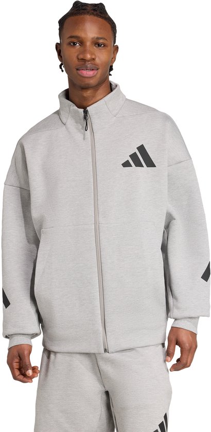adidas Sportswear adidas Z.N.E. Trainingsjack - Heren - Grijs- XL
