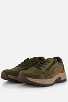Rieker Sneakers groen Suede - Maat 41