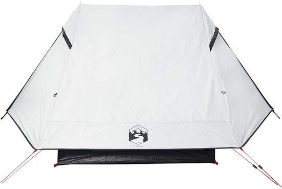 vidaXL - Tent - 2-persoons - waterdicht - verduisterend - stof - wit van Vidaxl — afbeelding 5