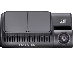 Road Angel Halo Guard Dashcam voor Auto - 2K Autocamera - Met Wifi - Looprecording - Nachtzicht - beeldstabilisatie