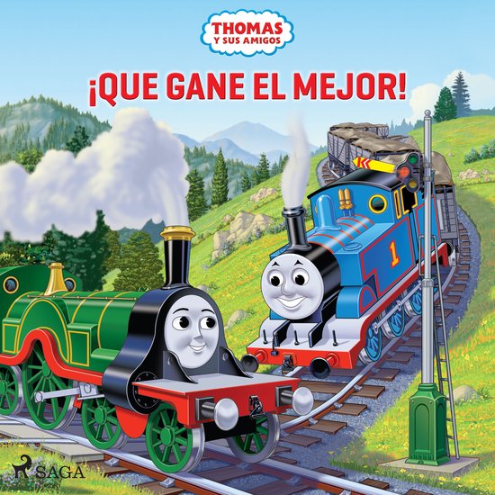 Thomas y sus amigos - ¡Que gane el mejor! - cover