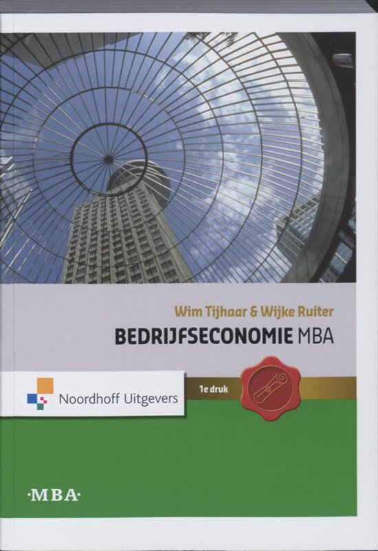 Bedrijfseconomie MBA Hoofdboek