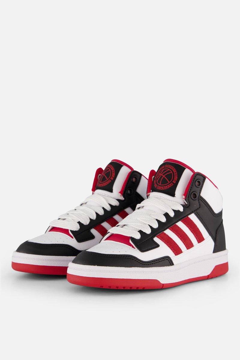 Adidas Rapid Court Mid Sneakers Synthetisch Zwart