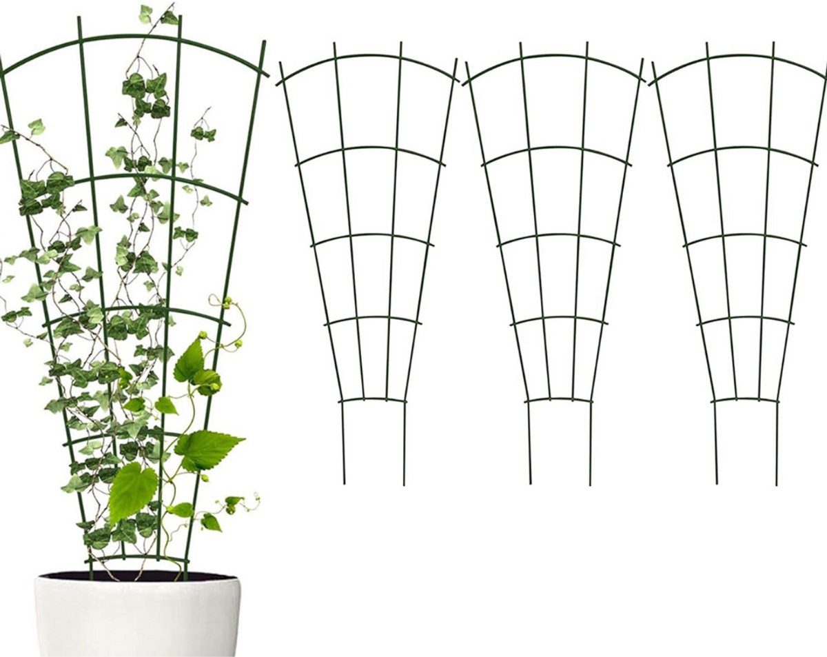 Klimrek Planten - Plantensteunen voor Klimplanten - Wandrek voor Buiten - Staal