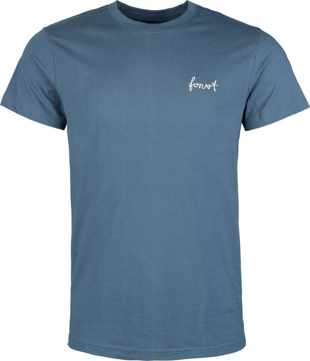 Forvert Salinas T-shirt blauw XL Katoen Heren - Basics
